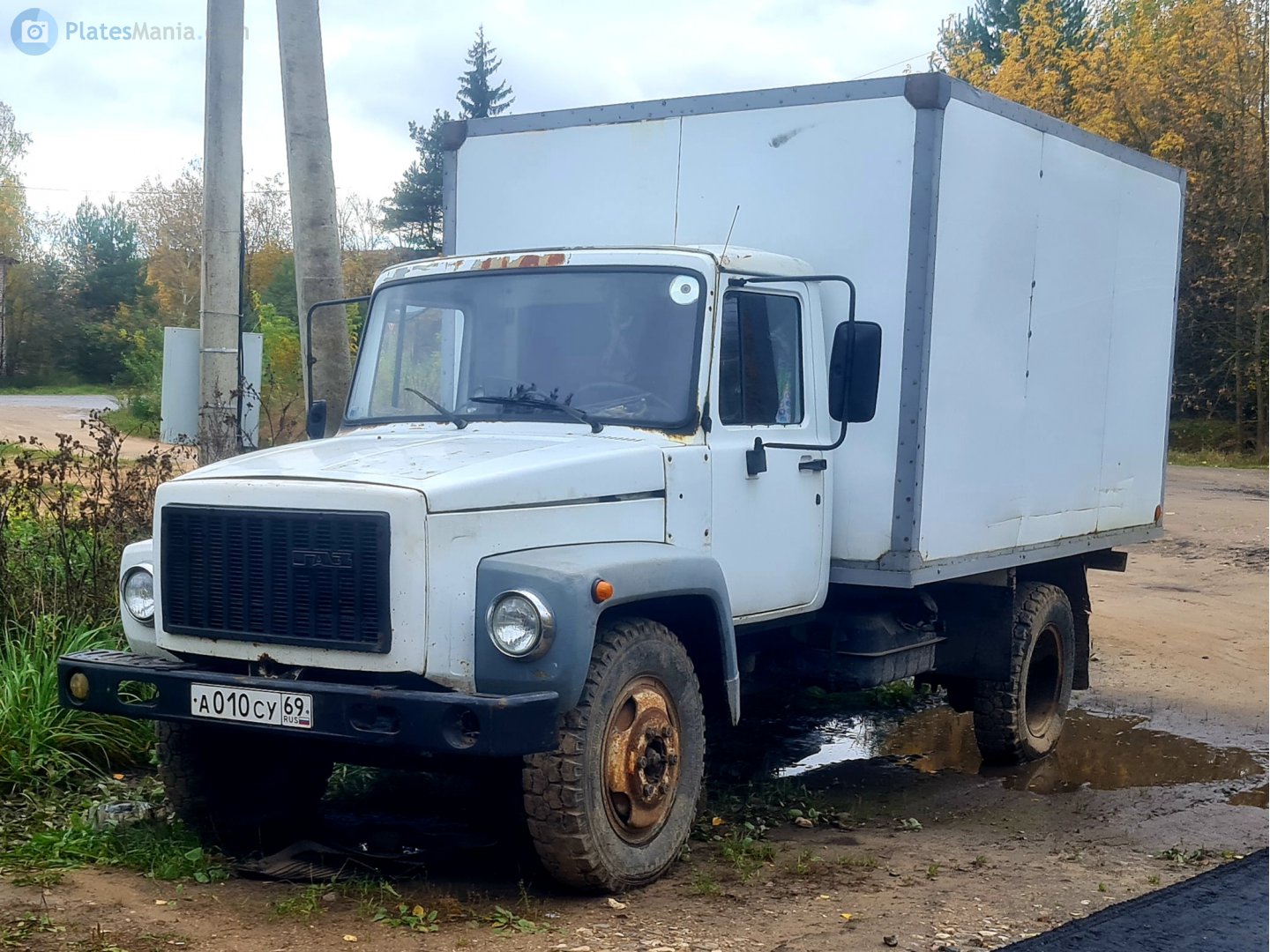 а 010 су 69, GAZ 3306/3307/3309 3307/3309, 1989–2020