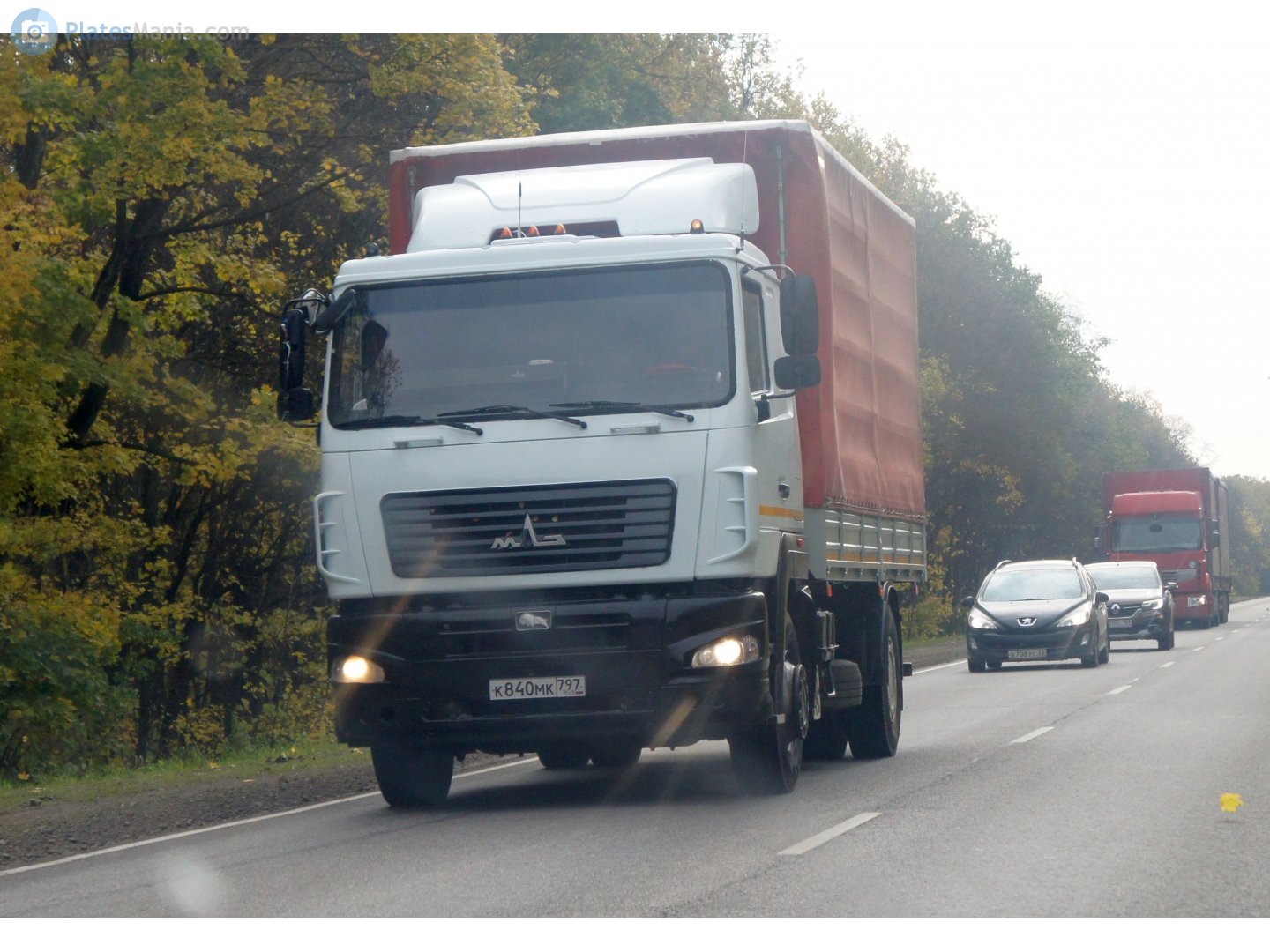 к 840 мк 797, MAZ 5340 