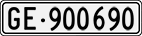 License plate of Switzerland, Cars