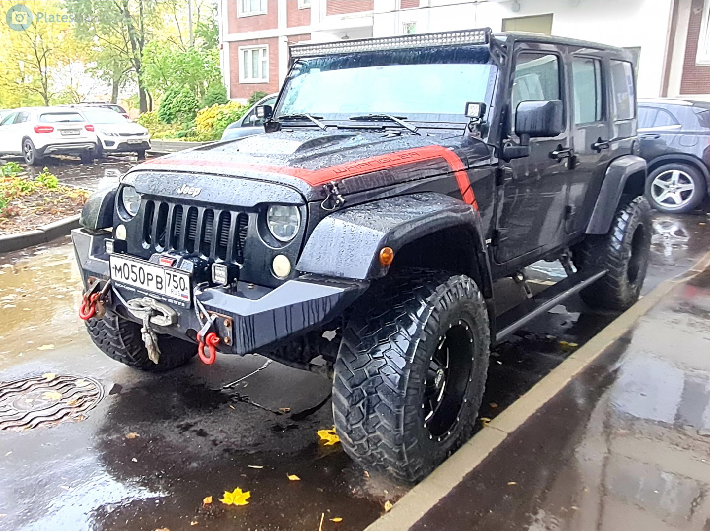 м 050 рв 750, Jeep Wrangler 3rd gen 5-door SUV (JK), 2006–2018