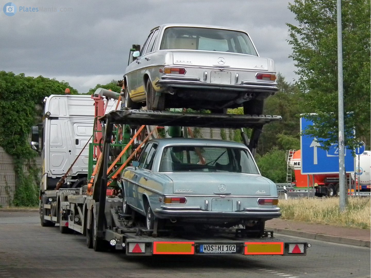 WOS HI 102, Regular plates 