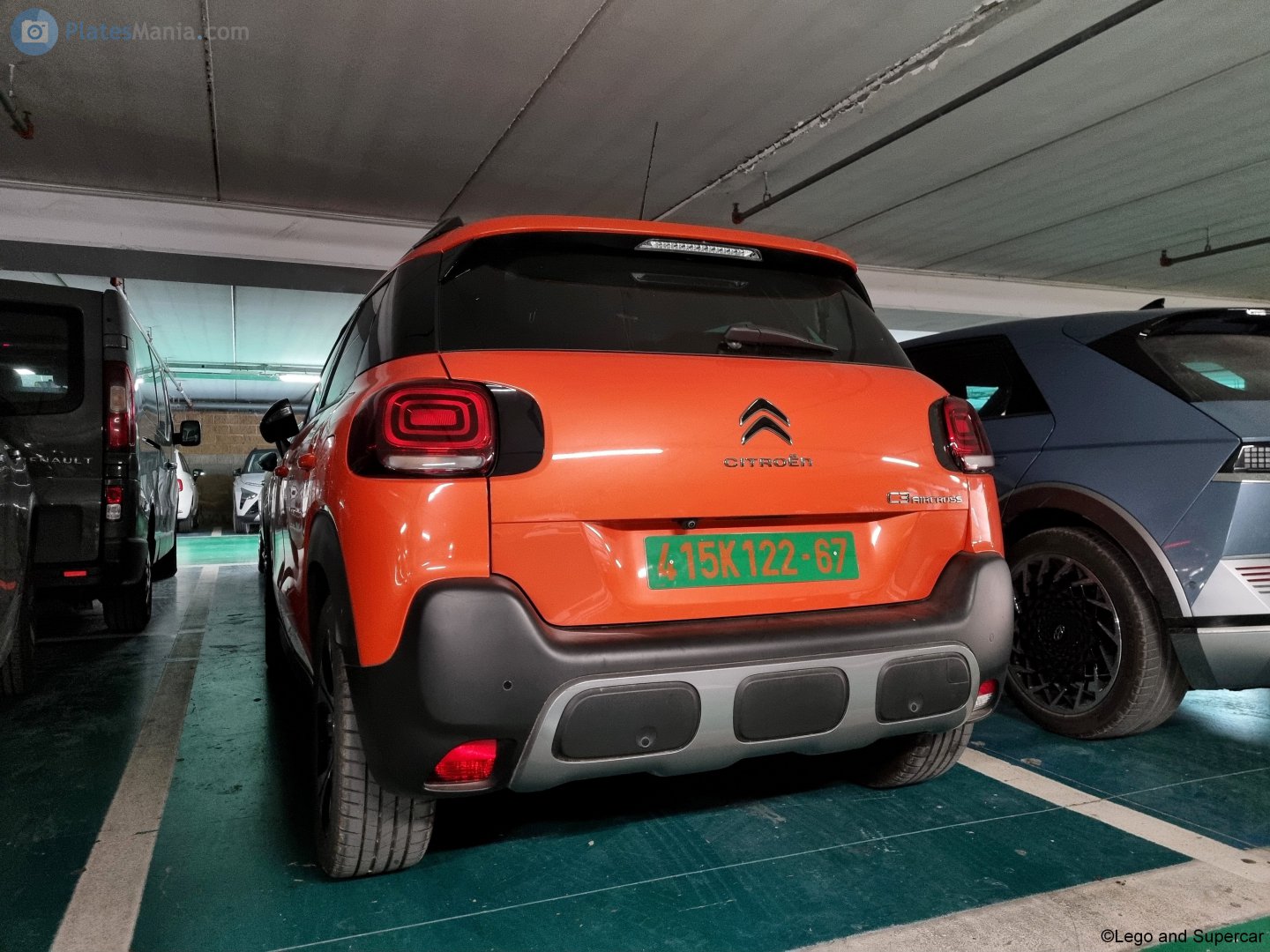 415 K 122 67, Citroёn C3 Aircross 2nd gen (A88; Global-market), 2017–2021