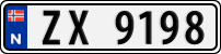 License plate of Norway, Trailers, motorcycles, special vehicles
