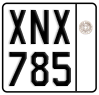 License plate of Greece, Motorcycles