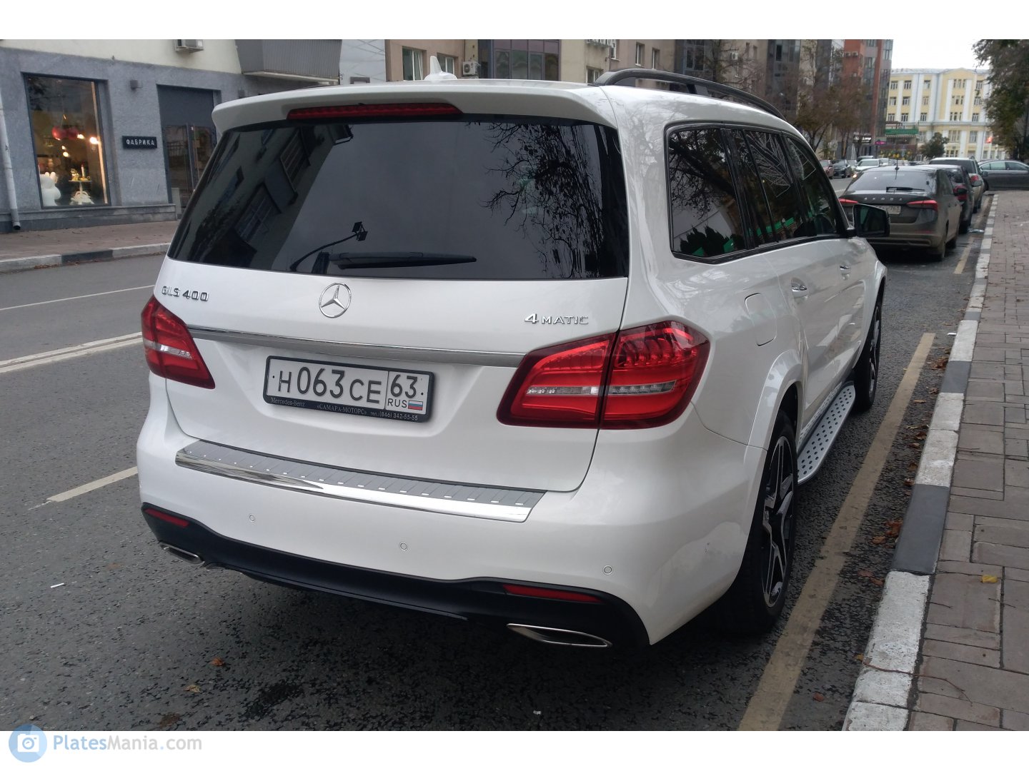 н 063 се 63, Mercedes-Benz GLS-Klasse 1st gen (X166), 2016–2019