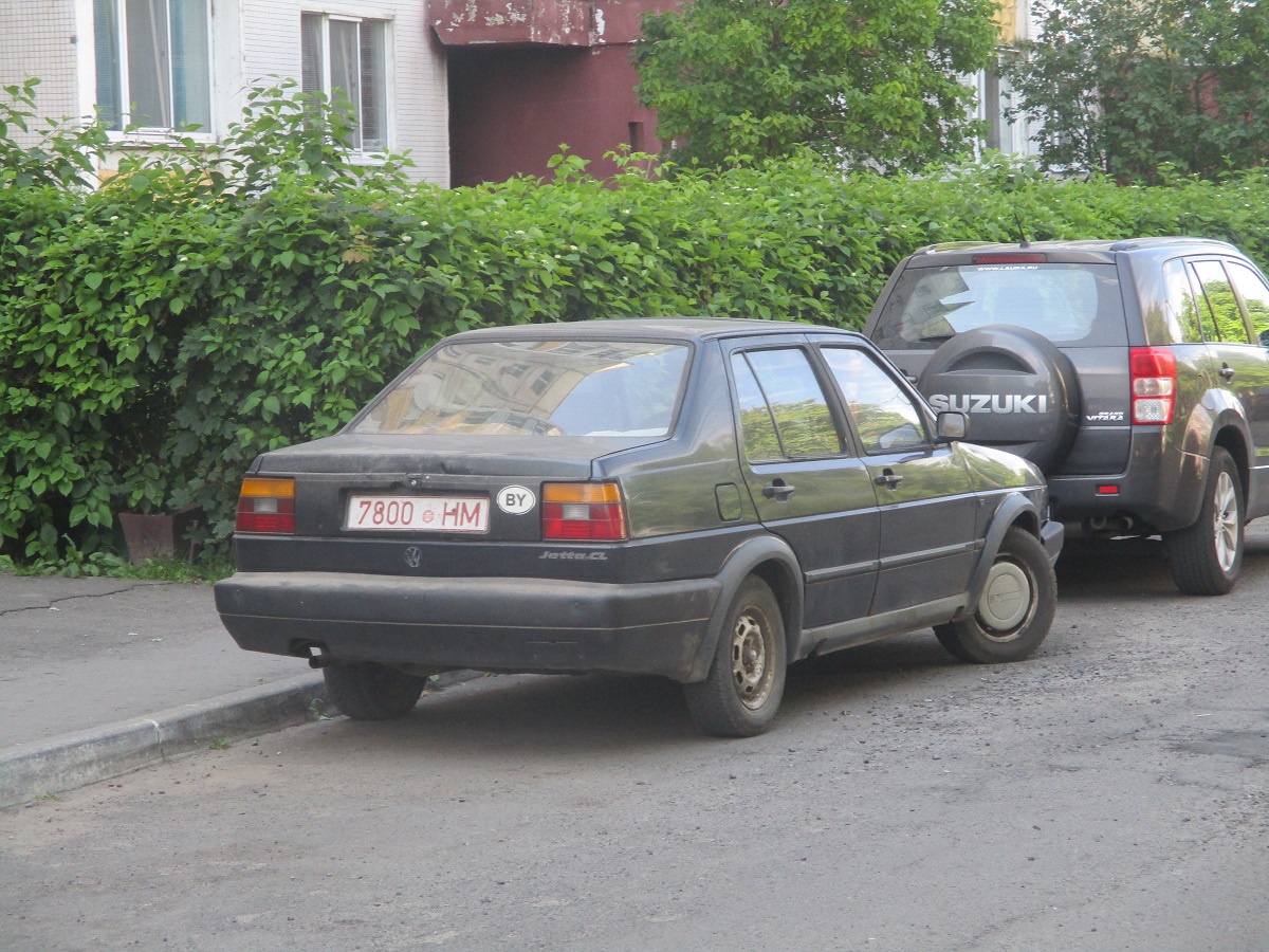 7800 HM, Volkswagen Jetta 2nd gen 4-door Sedan (1G), 1984–1992 (­–1997 for CN-market)
