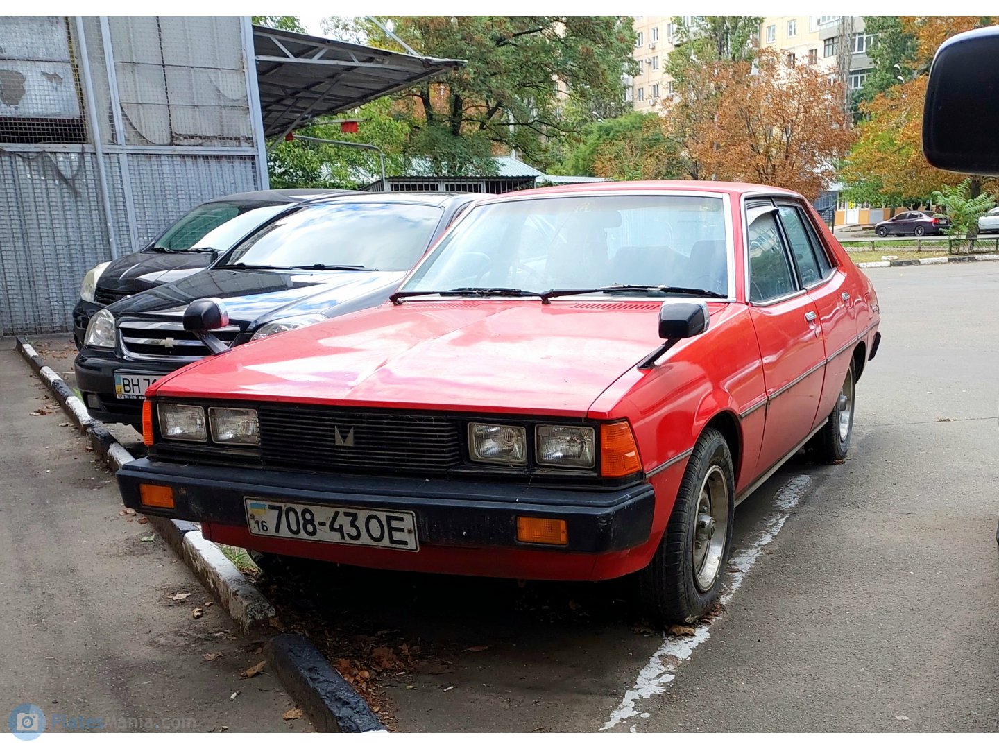 16 708-43 OE, Mitsubishi Galant 3rd gen (Sigma) Sedan (A120/A130), 1976–1980