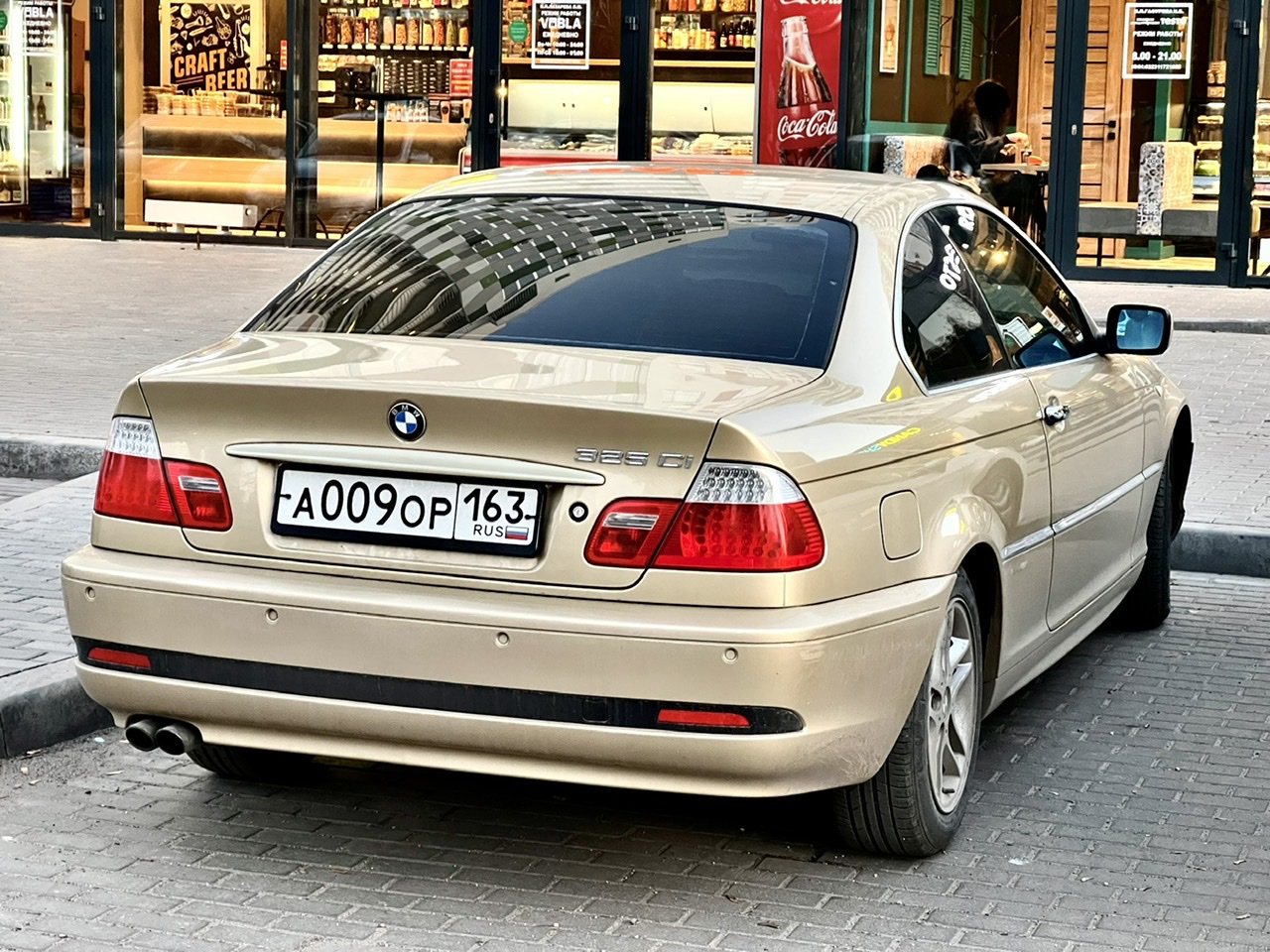 а 009 ор 163, BMW 3 Series 4th gen Coupé (E46), 1999–2006