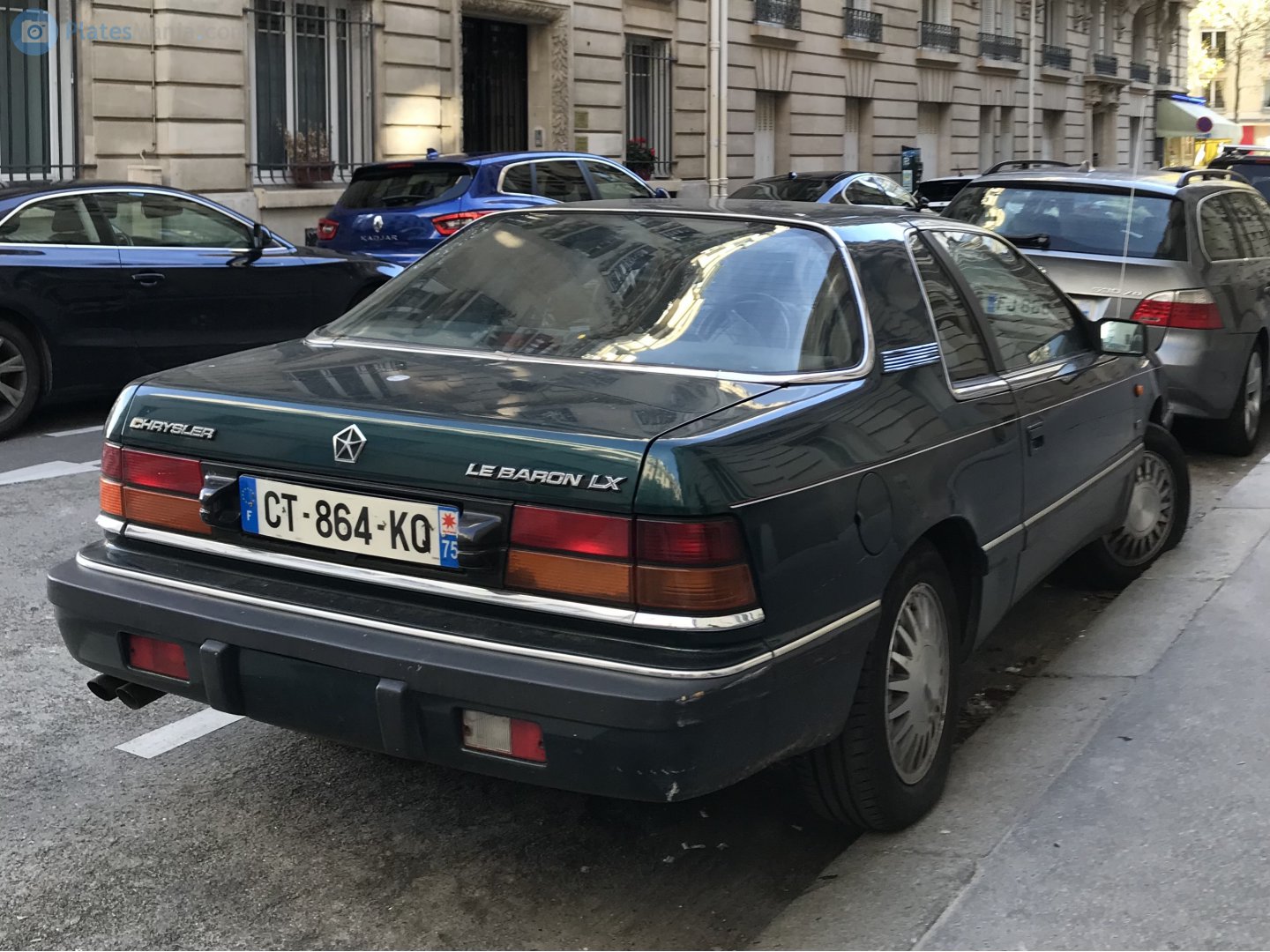 CT-864-KD, Chrysler LeBaron 3rd gen Coupé, facelift, 1992–1993