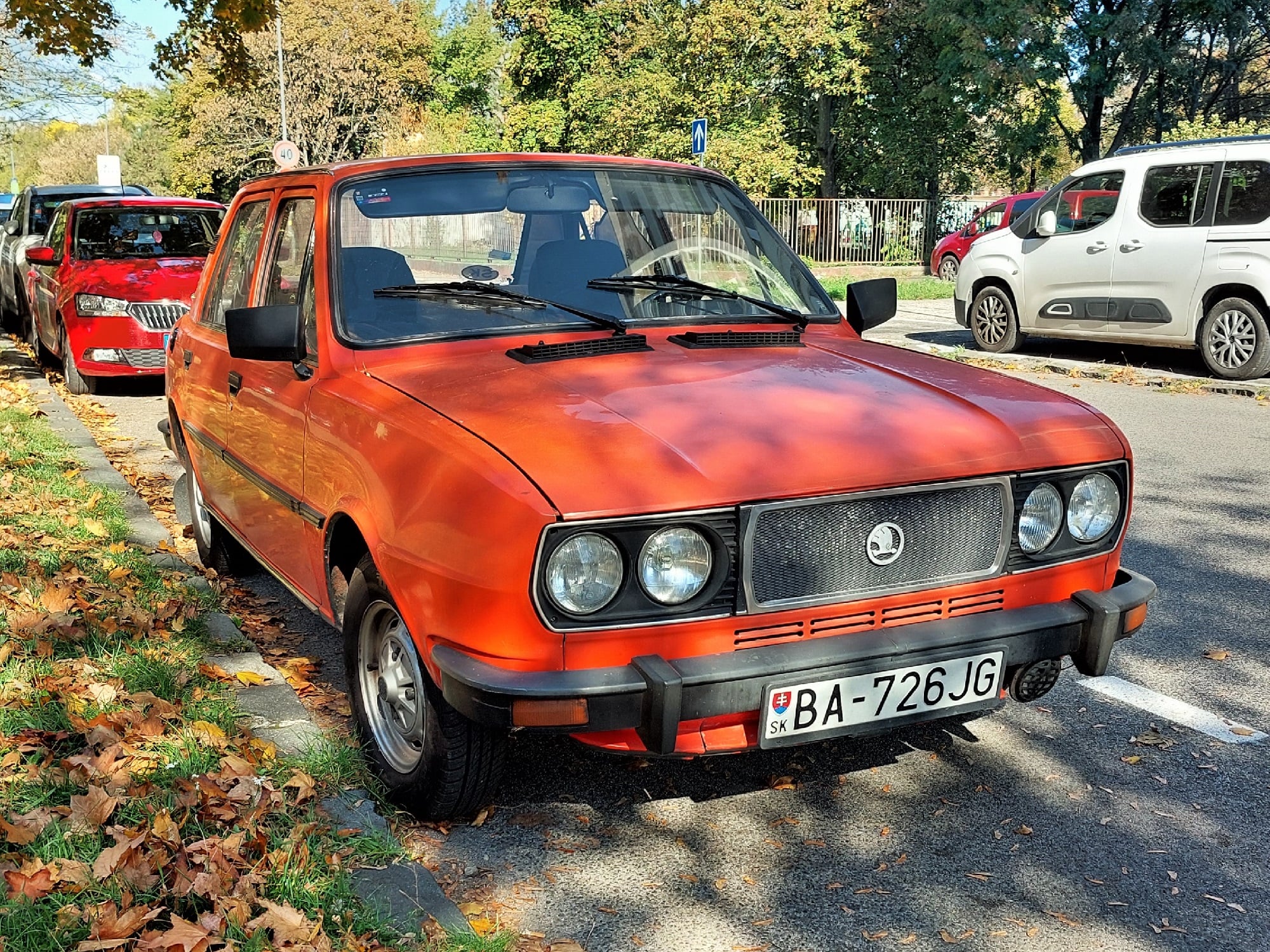 BA-726JG, Skoda 105 1st gen 105GL, 1981–1982