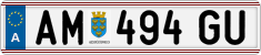 License plate of Austria, Regular plates