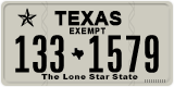 Texas, Exempt (123-4567)