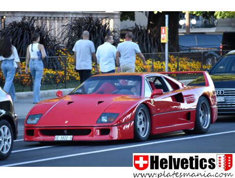 GE 1022 U, Ferrari F40