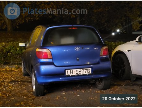 LH 98078, Toyota Yaris