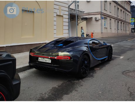 в777ау77, Bugatti Chiron