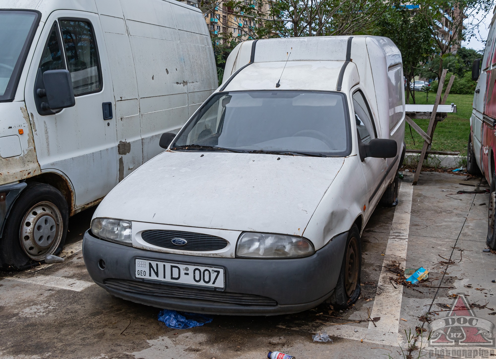 NID-007, Ford Fiesta Courier 2nd gen (BE91), 1995–1999