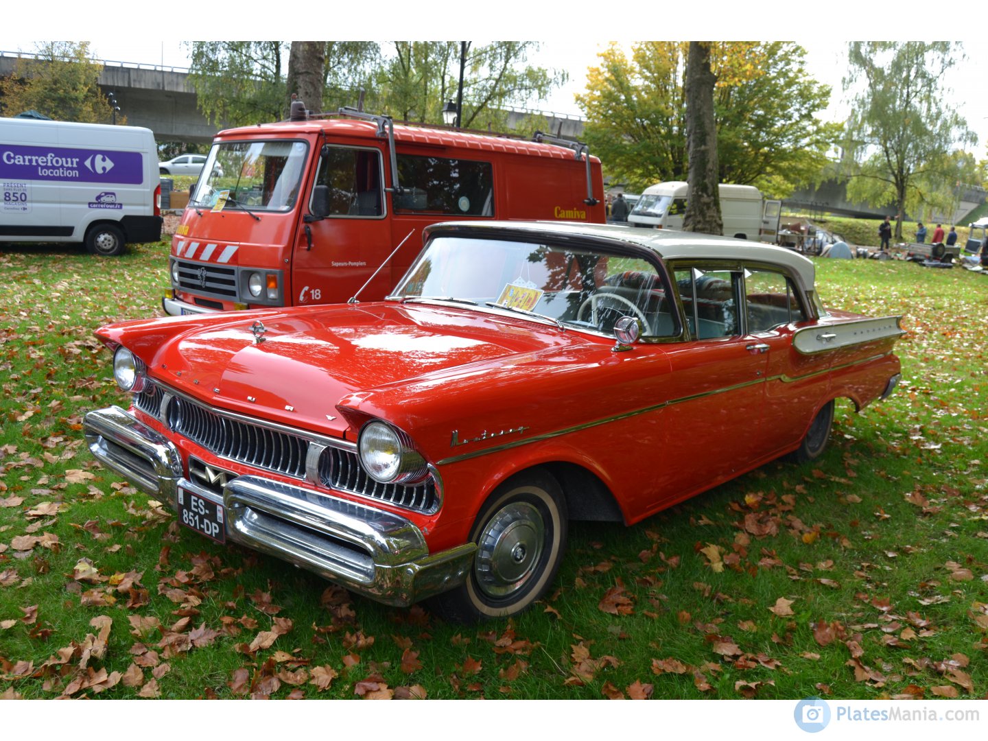 ES-851-DP, Mercury Monterey 3rd gen 1957 4-door Sedan (58A), 1956–1957
