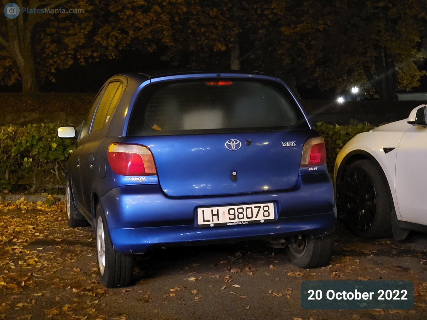 LH 98078, Toyota Yaris 1st gen 3-door Hatch (XP10), 1999–2005