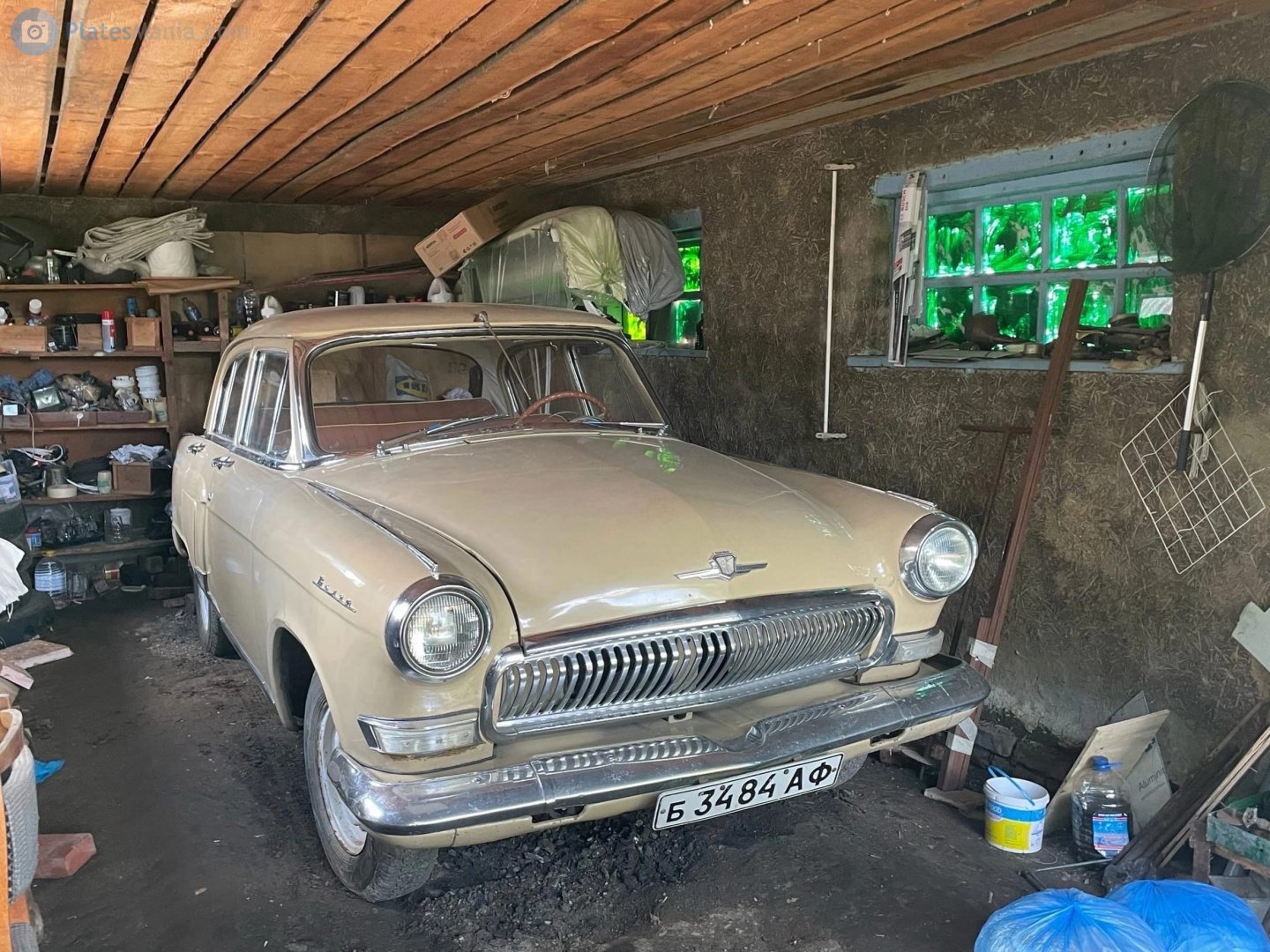 б 3484 АФ, GAZ 21 Волга 3rd series, 1962­–1970