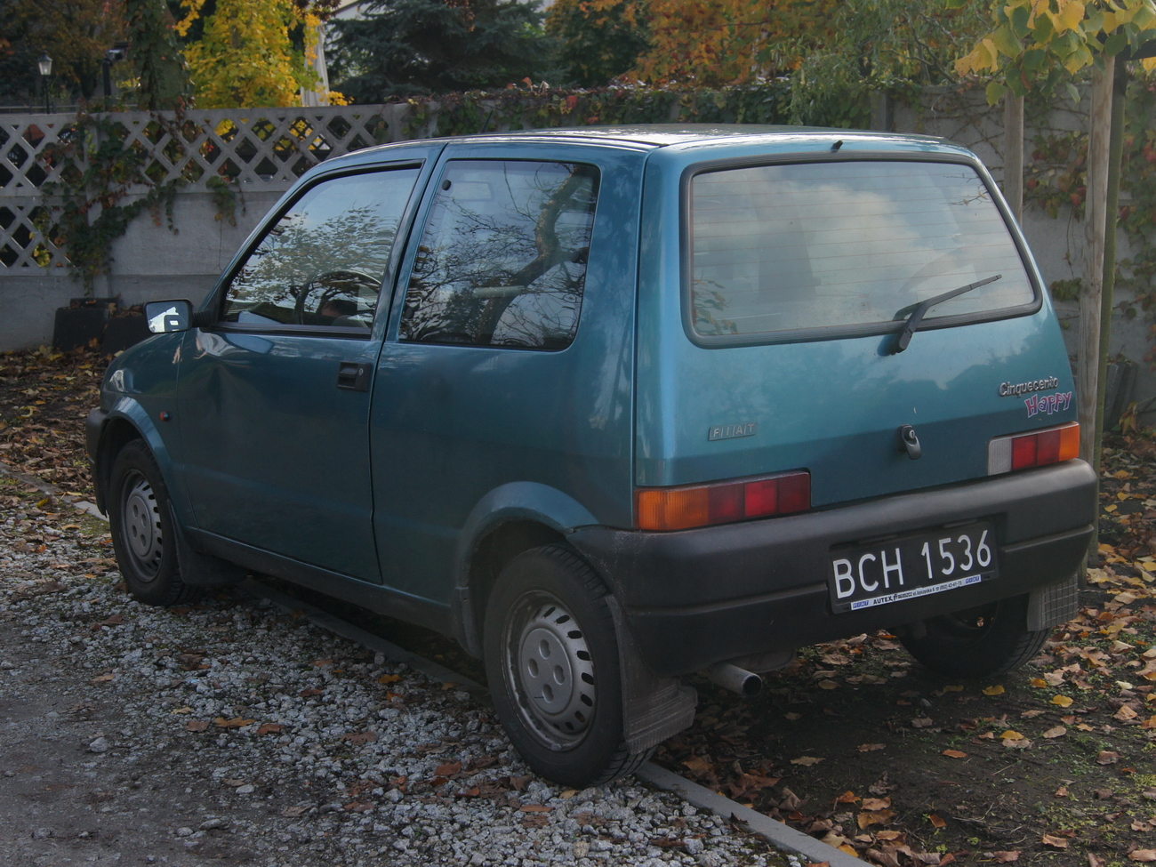 BCH 1536, FIAT Cinquecento 1st gen (170), 1992–1998