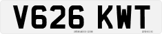 License plate of the United Kingdom, 1983 year system