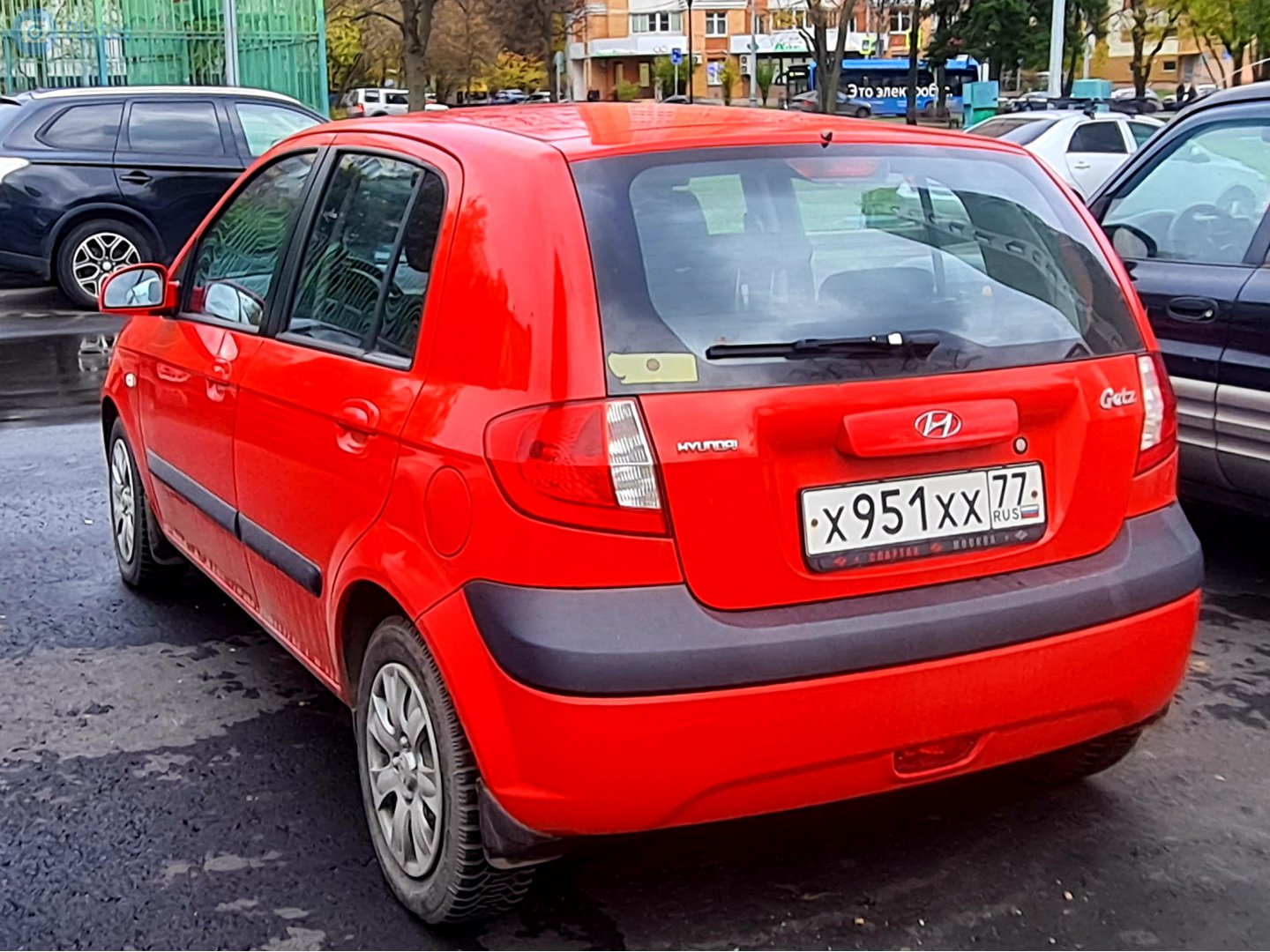 х 951 хх 77, Hyundai Getz 1st gen 5-door Hatch (TB), facelift, 2005–2011
