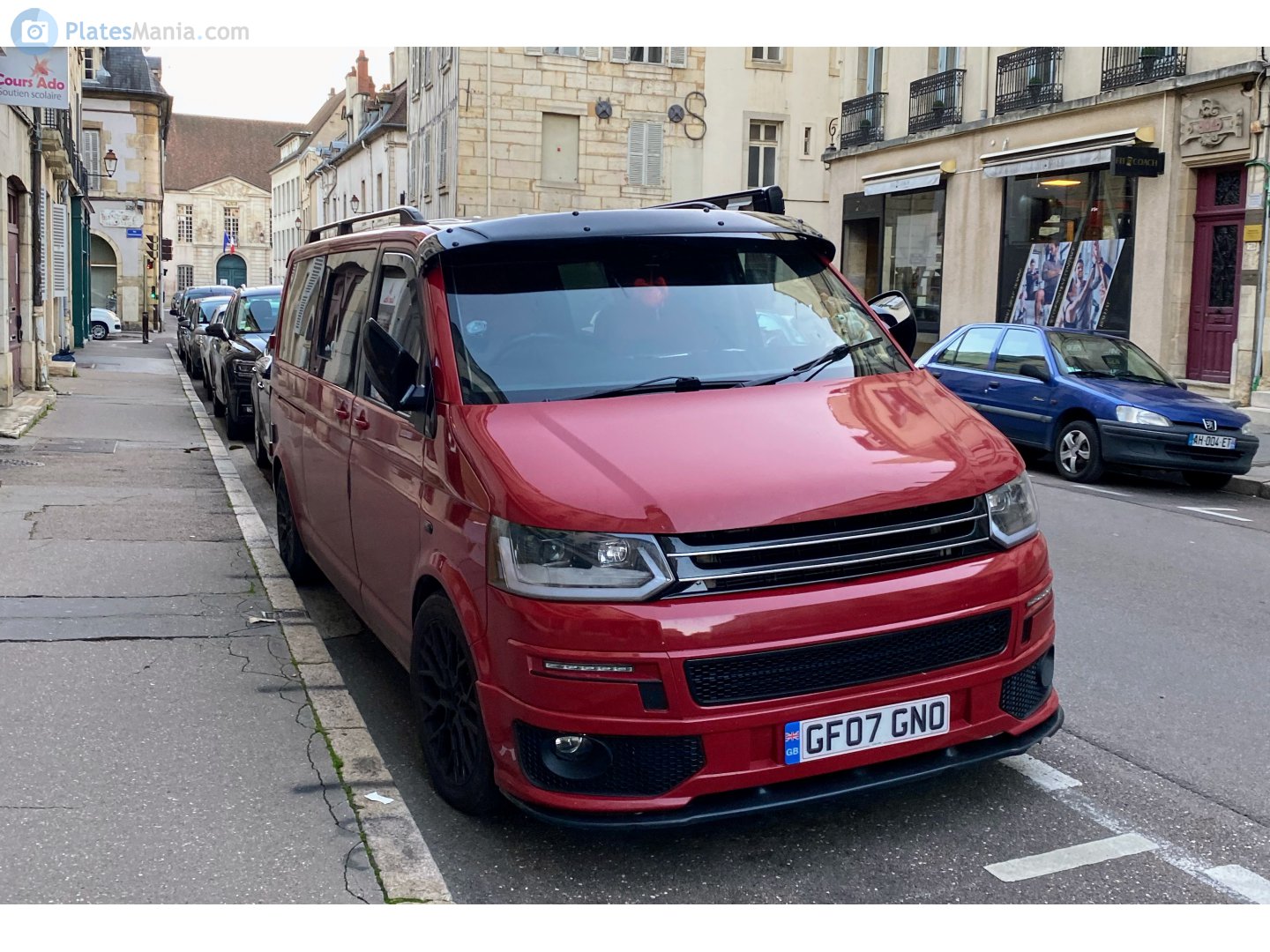 GF07GNO, Volkswagen Transporter 5th gen Van (T5) (7E/7H), facelift, 2009–2015