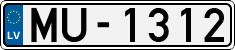 License plate of Latvia, Regular car plates