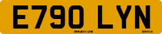 License plate of the United Kingdom, 1983 year system