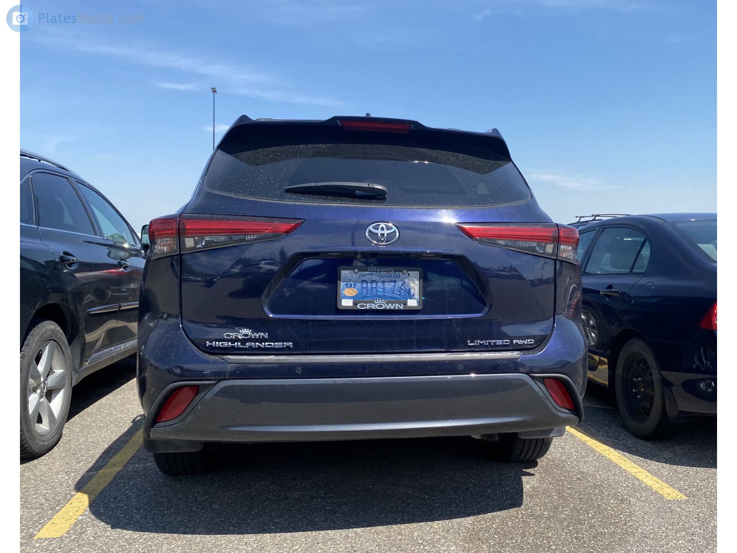 BB1768, Toyota Highlander 4th gen (XU70), 2019–