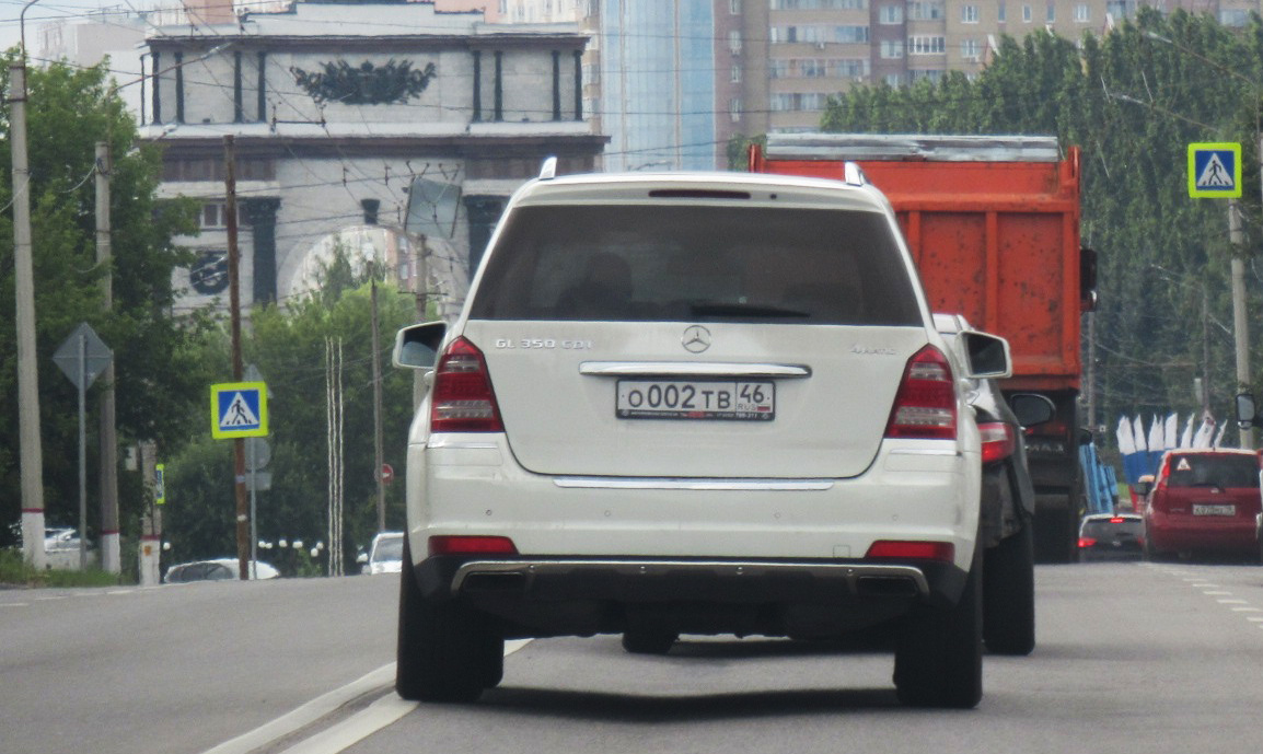 о 002 тв 46, Mercedes-Benz GL-Klasse 1st gen (X164), 2006–2012