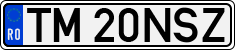 License plate of Romania, Regular plates