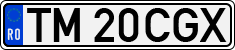 License plate of Romania, Regular plates