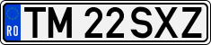 License plate of Romania, Regular plates