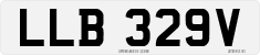 License plate of the United Kingdom, 1963 year system
