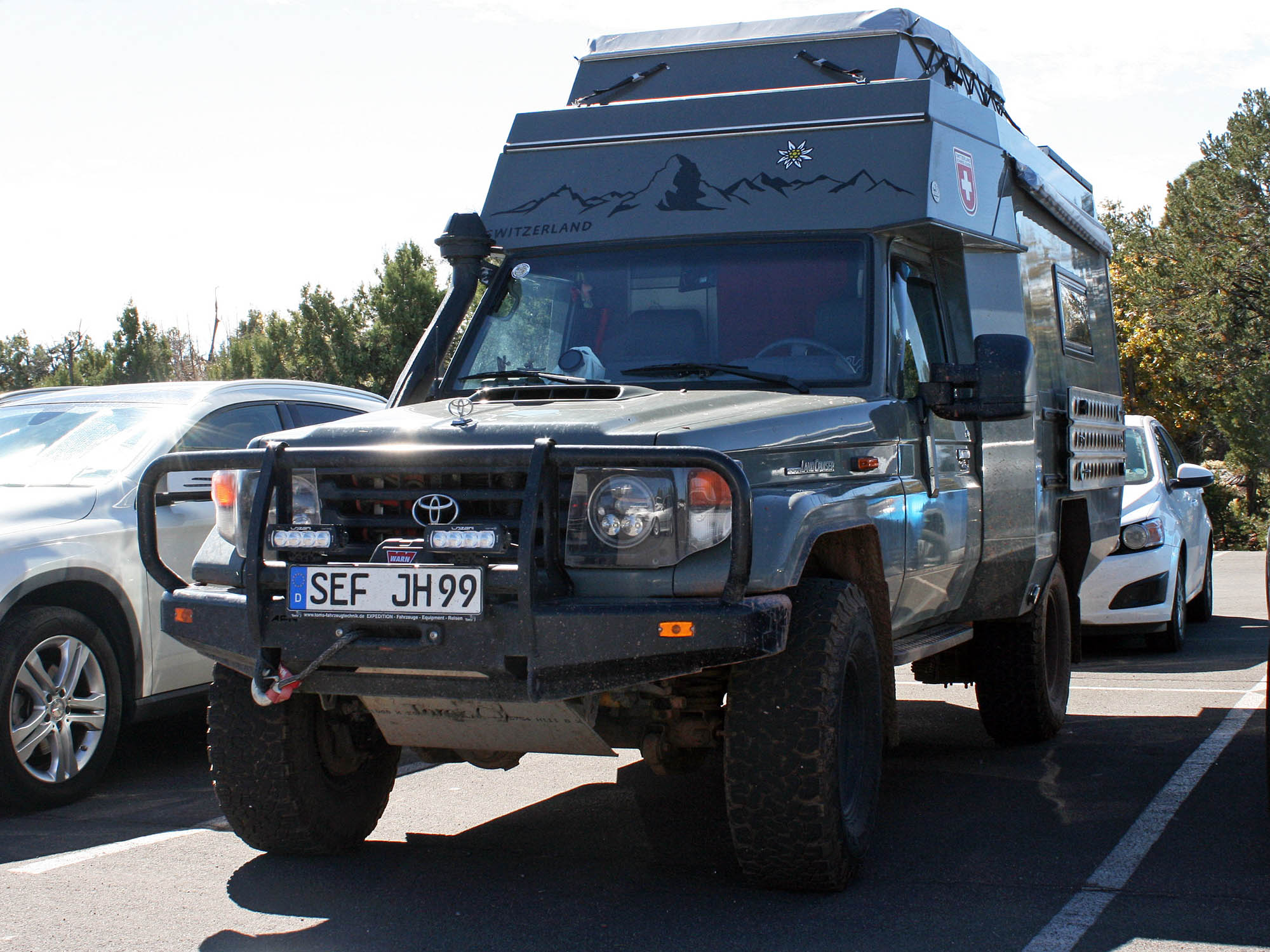 SEF JH 99, Toyota Land Cruiser 70 Pickup (J75/J79), 1984–2007