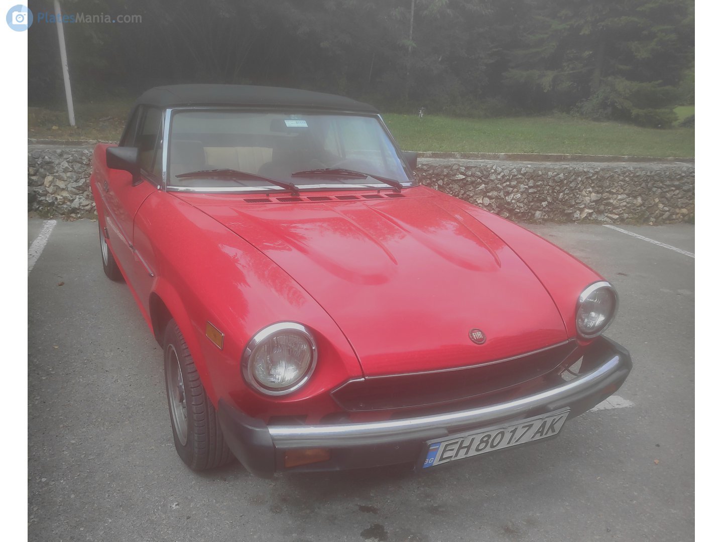EH 8017 AK, FIAT 124 1st gen Sport Spider, 1966–1978