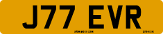 License plate of the United Kingdom, 1983 year system