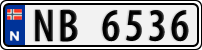 License plate of Norway, Trailers, motorcycles, special vehicles