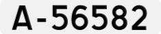 License plate of Norway, 1913-1971 - system