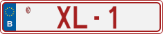 License plate of Belgium, Vanity Plates (2014)