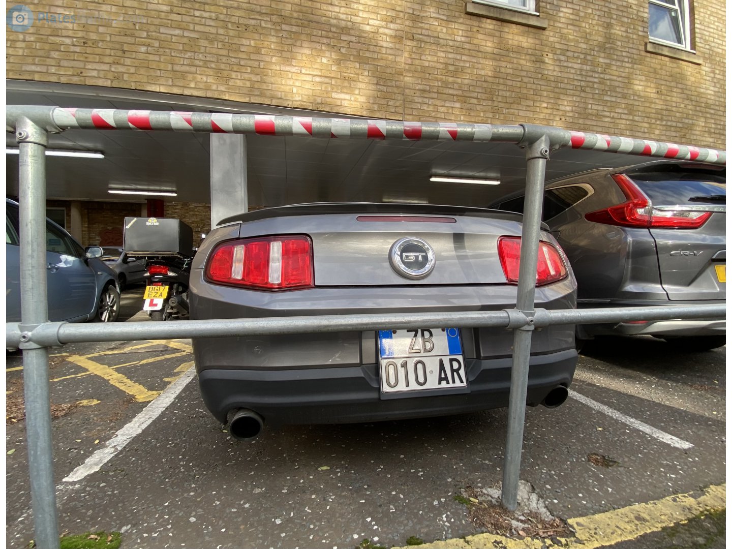 ZB 010 AR, Ford Mustang 5th gen 2-door Coupé (S197), 1st facelift, 2009–2012