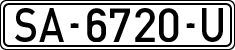 License plates of Spain, 1971 year series
