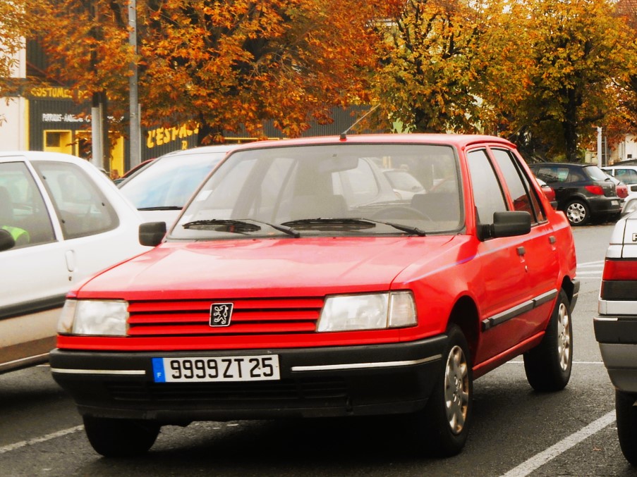 9999 ZT 25, Peugeot 309 1st gen 5-door Hatch (10A/C), 1985–1993