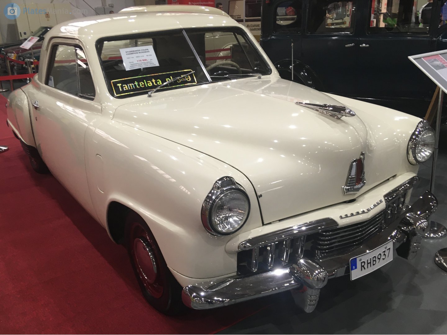 RHB 937, Studebaker Champion 3rd gen 1947 Coupe, 1946–1947
