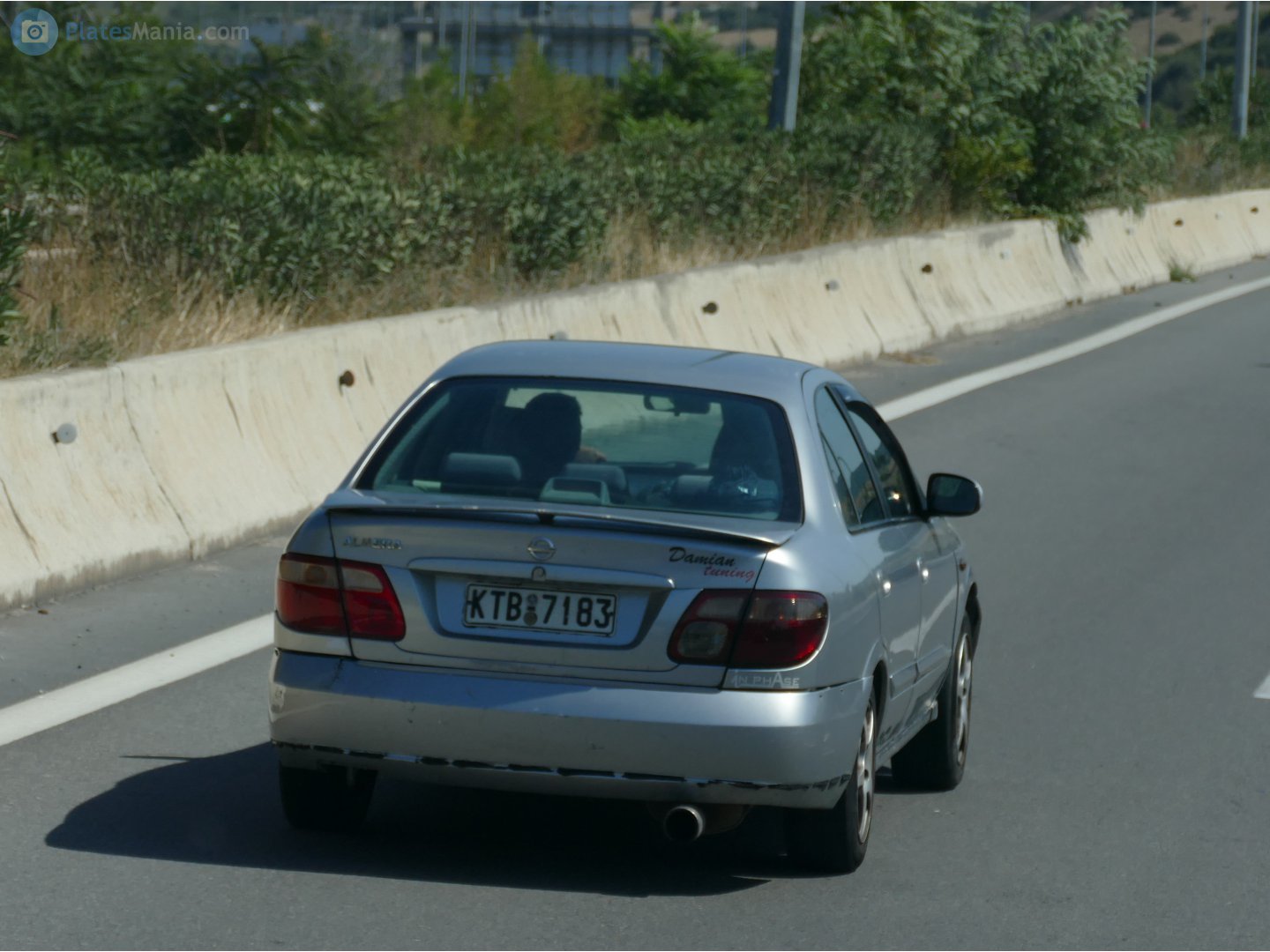 KTB-7183, Nissan Almera 2nd gen Sedan (N16), 2000–2008