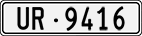 License plate of Switzerland, Cars