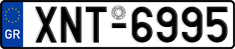 License plate of Greece, Cars