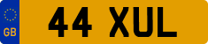 License plate of the United Kingdom, 1932 year system