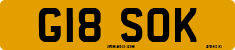 License plate of the United Kingdom, 1983 year system